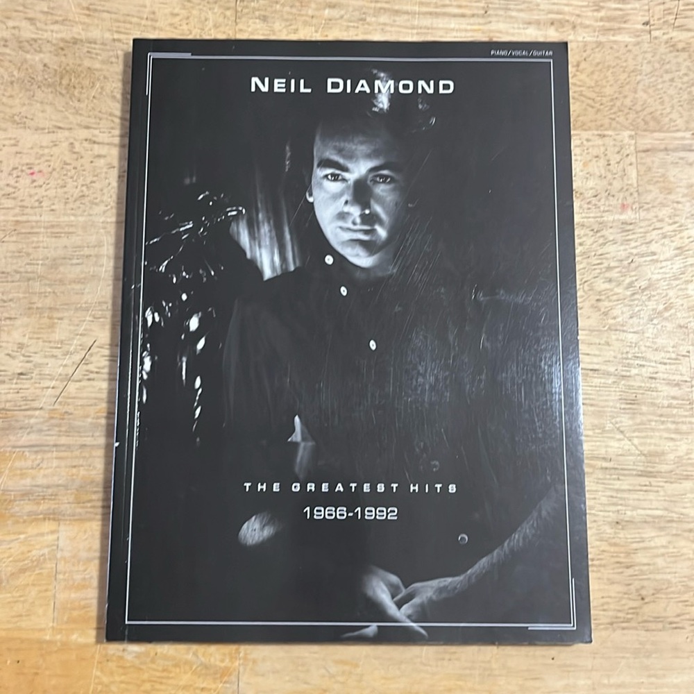 Neil Diamond Music Book The Greatest Hits 1966 - 1992